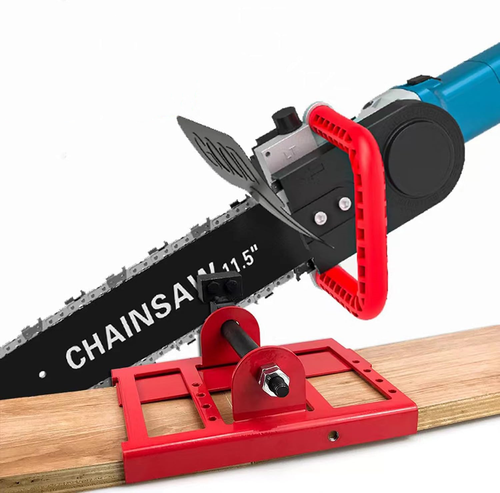 Motosierra portátil vertical herramienta de corte de madera para cortar tablas de madera y madera - Imagen 3 de 5