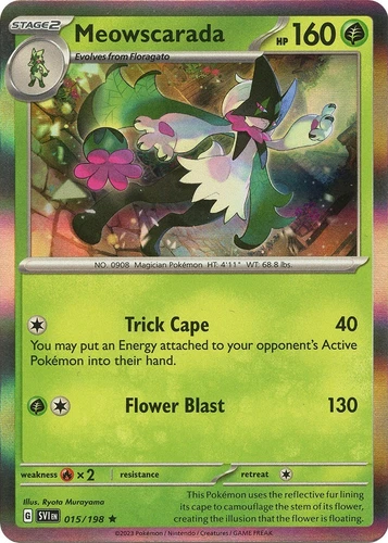 Meowscarada 015/198 SV01: Scarlet & Violet Base Set