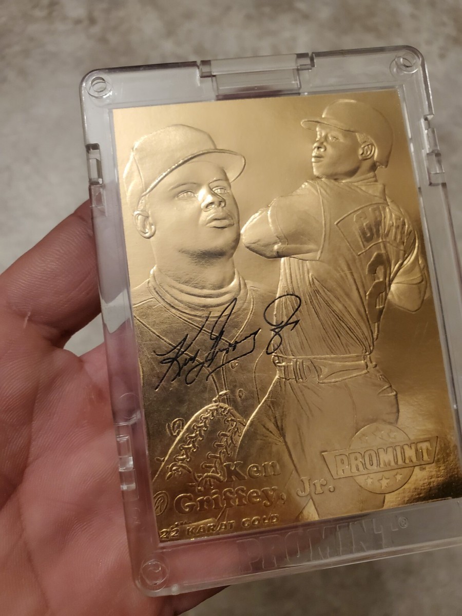 1996 ProMint 22 karat Gold Ken Griffey Jr. 778/5,000 Missing