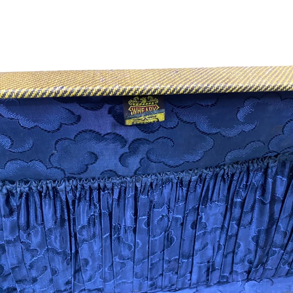 Maleta Wheary Vintage Tweed con asa transparente y forro morado Foto 3 de 4