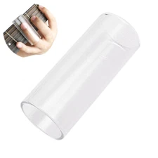 1pc guitar slides Guitar Slide Portable Convenient Glass Guitar Slide