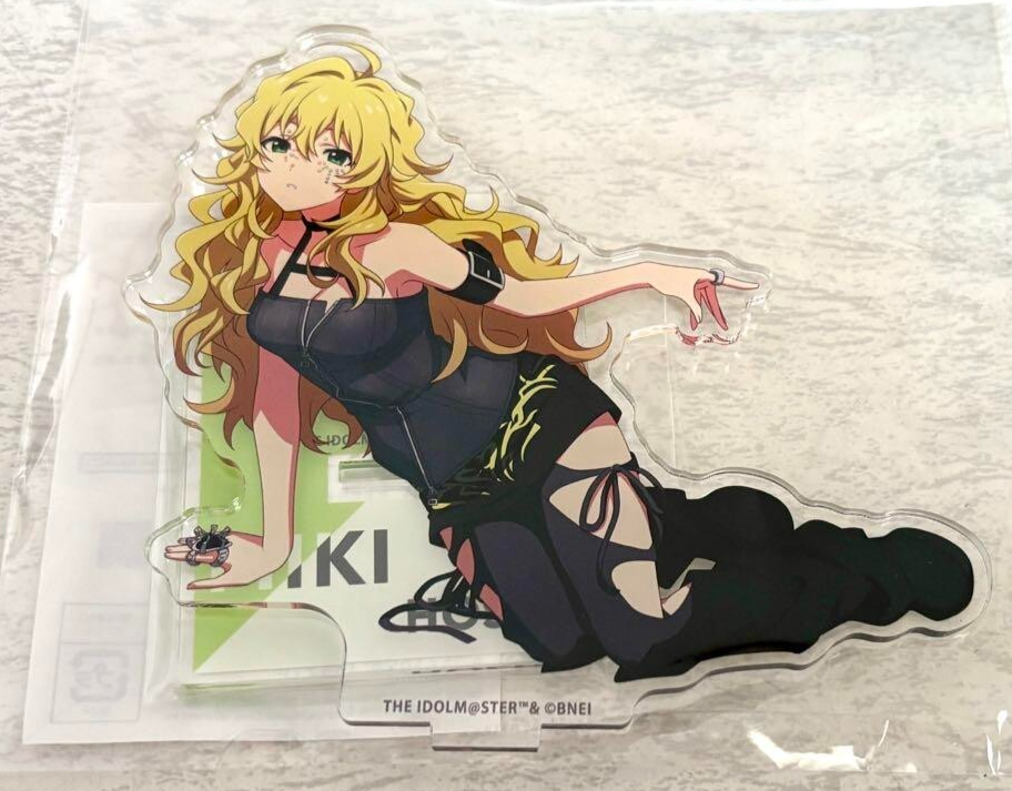 Japanese anime The iDOLM@STER Acrylic stand Miki Hoshii NYLON