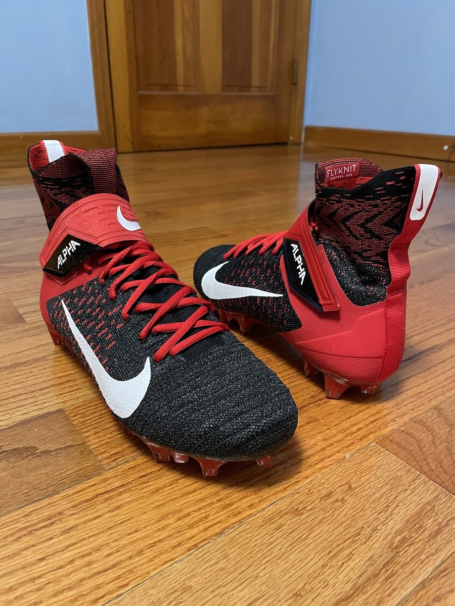 Nike Alpha Menace Elite 2 Football Cleats Men Size 10.5 