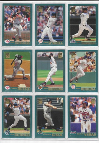 2001 Topps Baseball card singles #1 - #200 U-Pick to complete set - Picture 56 of 397