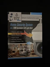 Sight Bulb WiFi Smart Camera & Light Pro, 75W Equivalent LED Light