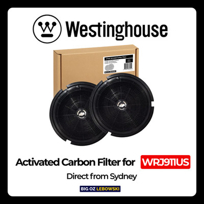 2Pack Activated Charcoal Filter for Westinghouse WRJ911US 90cm Fixed Rangehood