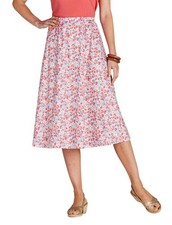 Womens Print Elasticated Waist Skirt by Chums