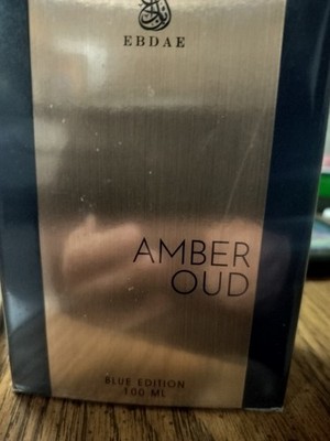E B D A E Amber Oud Blue Edition #A549 100 Ml Eau de Parfum Factory Sealed New