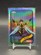 2025 Topps Chrome Marvel #113 WASP Refractor