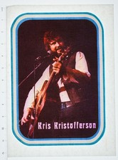 VINTAGE 1970s Heat Transfer | Kris Kristofferson Live Concert - ALLSTAR