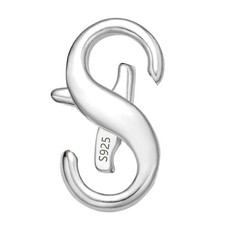 Double Opening Lobster Clasps, Solid 925 Sterling Silver 9 18mm, 1PCS