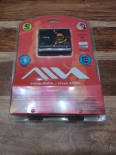 New Sealed AIWA - Portable Minidisc Recorder - AM-NX9 Black  Orange