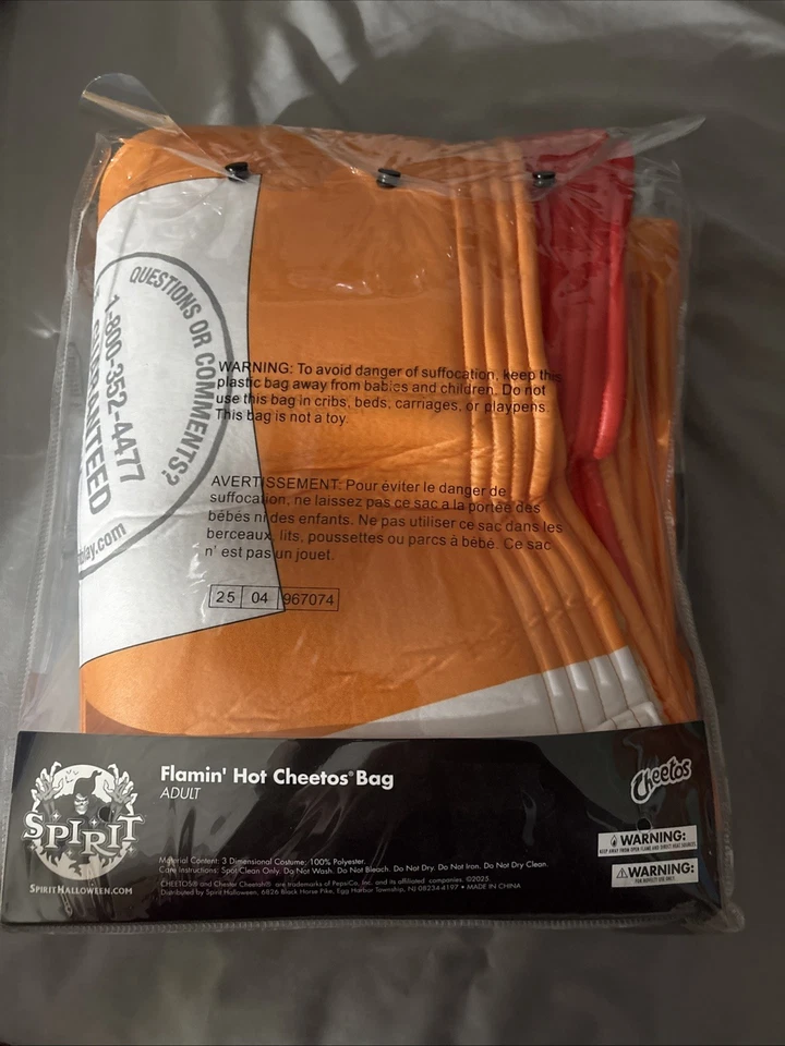 Disfraz de Halloween Flaming Hot Cheeto Foto 2 de 4
