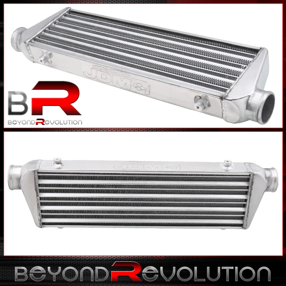 Universal Turbo Tube Fin Intercooler Cooling System Core 21.5"X6.25X2.25" - Image 2 of 4