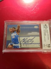 Carmelo Anthony RC 2003-04 Upper Deck Finite Rookie Auto BCCG 10 MINT OR BETTER!