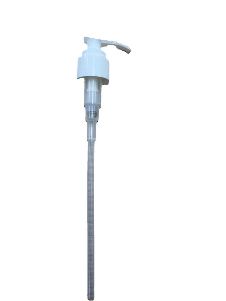 Лот из 20 белых диспенсеров лосьонов 24/410 насос верхняя блокирующая головка с 7-дюймовой погружной трубкой НОВЫЕ - Изображение 3 из 4