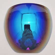 Blue Reflective Layer Anti Splash Full Face Mask Protective Mask Sunglasses