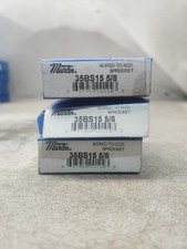 NEW IN BOX LOT OF 3 MARTIN SPROCKET BORE 5/8'' 35BS15