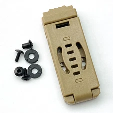 Quick-release EDC K-sheath belt clip portable tool retainer