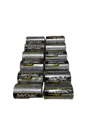 12 Pack Hot Shot Rayovac C Batteries - Exp 12/2033