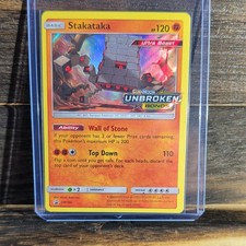 Stakataka SM180 Holo Promo Prerelease Ultra Beast HP 120 - Pokemon TCG EN on eBay