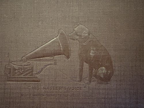 Antique Victrola Record Album c.1900–1910 w/ 10 Clean 78 RPM Records (1903–1930)