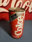 Coca Cola Vintage Canadian “NEW TASTE” Collectible Can (empty) 280 ml