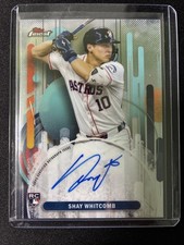 2025 Topps Finest - Finest Autographs Shay Whitcomb #FA-SW (AU, RC)