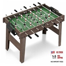 Competition Sized Foosball Table, Full Size 48in Portable Soccer with Ball