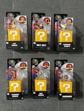 Series of Mini Figures from "The Super Mario Bros. Movie" complete set