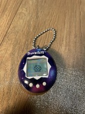 2017 Tamagotchi Virtual Reality Pet TESTED Purple Star Galaxy With Fresh Battery