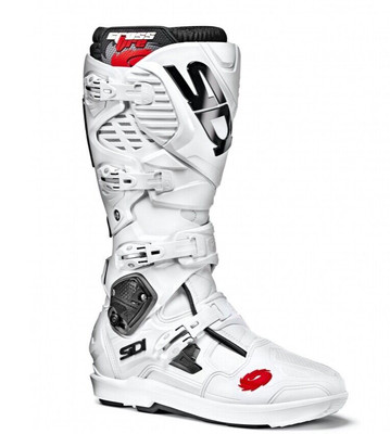MOTORRADSTIEFEL SIDI CROSSFIRE 3 SRS ENDURO CROSS WEISS WHITE OFFROAD MX BOOTS