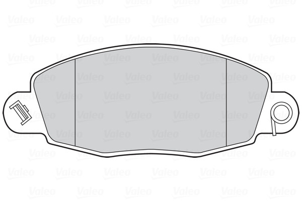 Plaquettes de frein Ford Transit Valeo 301547 frein à disque pour Autobus