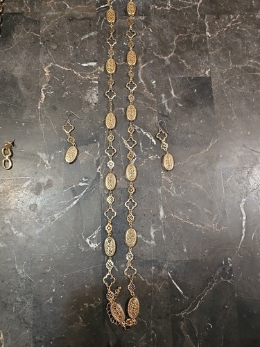 Set Of 3 Beautiful Danbury Mint Necklace Earring Sets - Picture 6 of 17