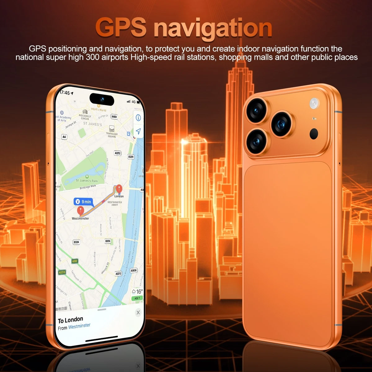 I17 Pro Max Android Smartphone Global Unlocked 6.8