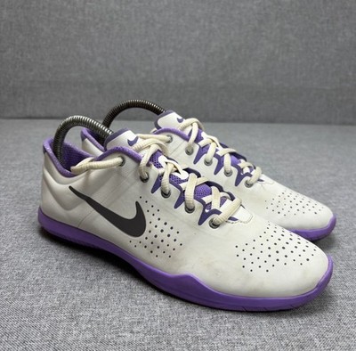 Nike Turnschuhe Damengröße 5,5 UK Studio weiß pink Fitnessstudio Fitness Laufen