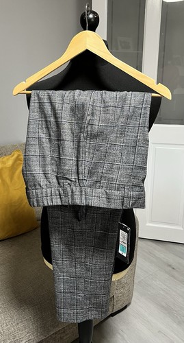 Pantalon Droit Décontracté Femme Marks & Spencer Freya - Taille 14 Court - Neuf Avec étiquettes