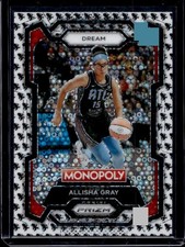 2024 Panini Prizm Allisha Gray #6 Monopoly Running Man