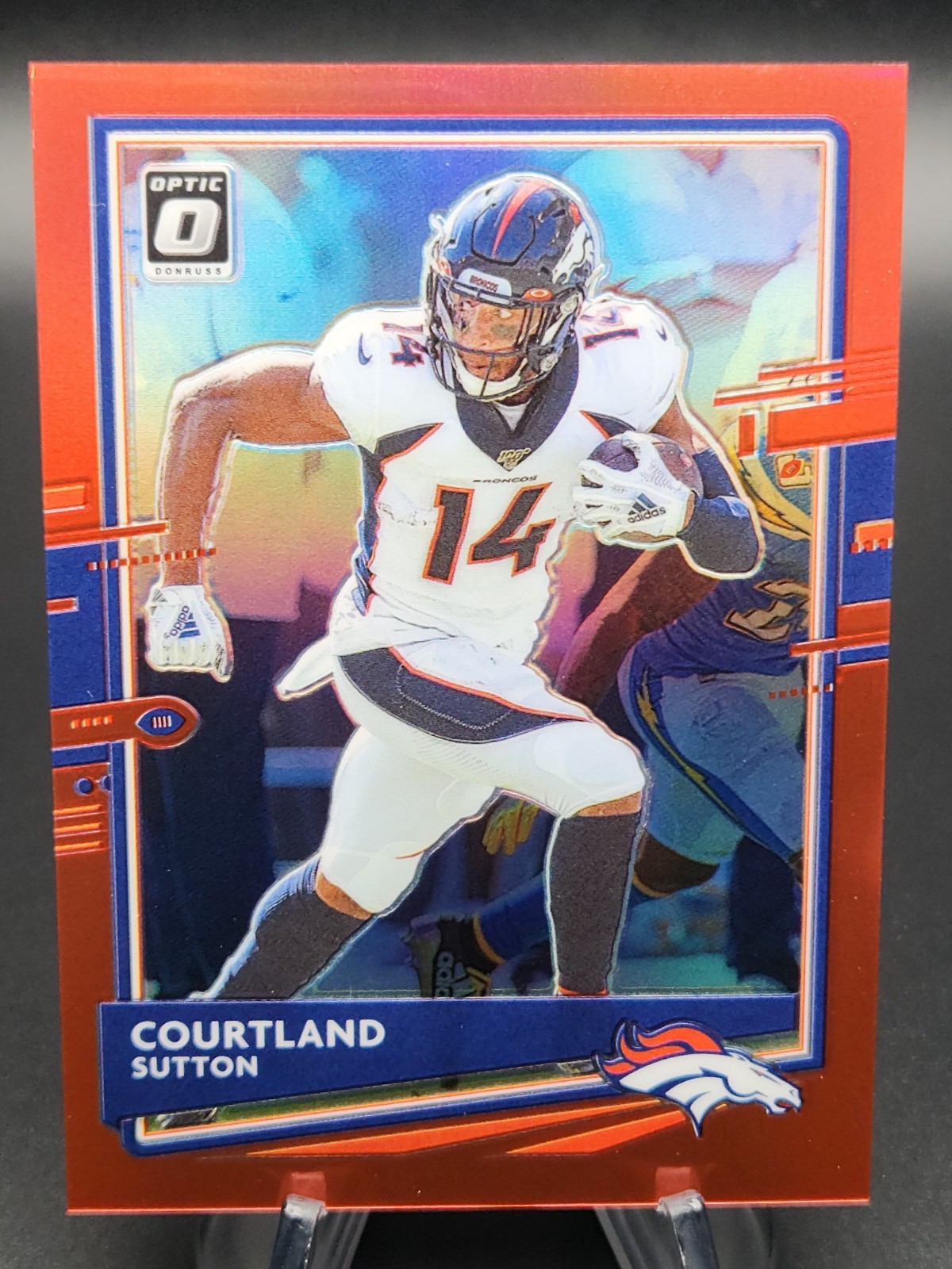 Courtland Sutton 2020 Panini Donruss Optic Red 63/99