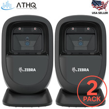 PACK OF 2 Zebra DS9308 1D/2D Barcode Scanner Omnidirection POS QR Hands-Free USB