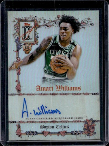 2025 Topps Signature Amari Williams Base (RAW)