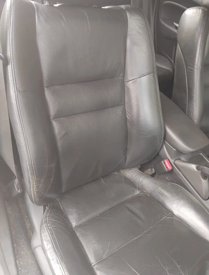 2006-2010 HONDA CIVIC MK8 HEATED BLACK LEATHER INTERIOR COMPLETE INTERIOR SET - Image 3 of 4