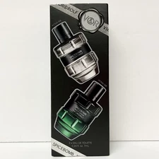 Spicebomb & Night Vision by Viktor & Rolf, 2 PACK EDP Spray for Men 0.24 oz x2