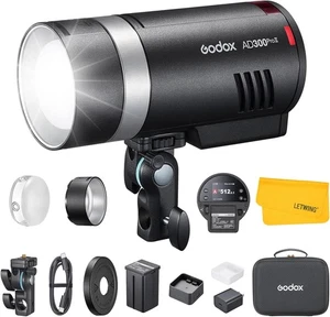 GODOX AD300Pro II TTL Outdoor Flash Strobe 2.4G 300Ws Portable Flash Monolights