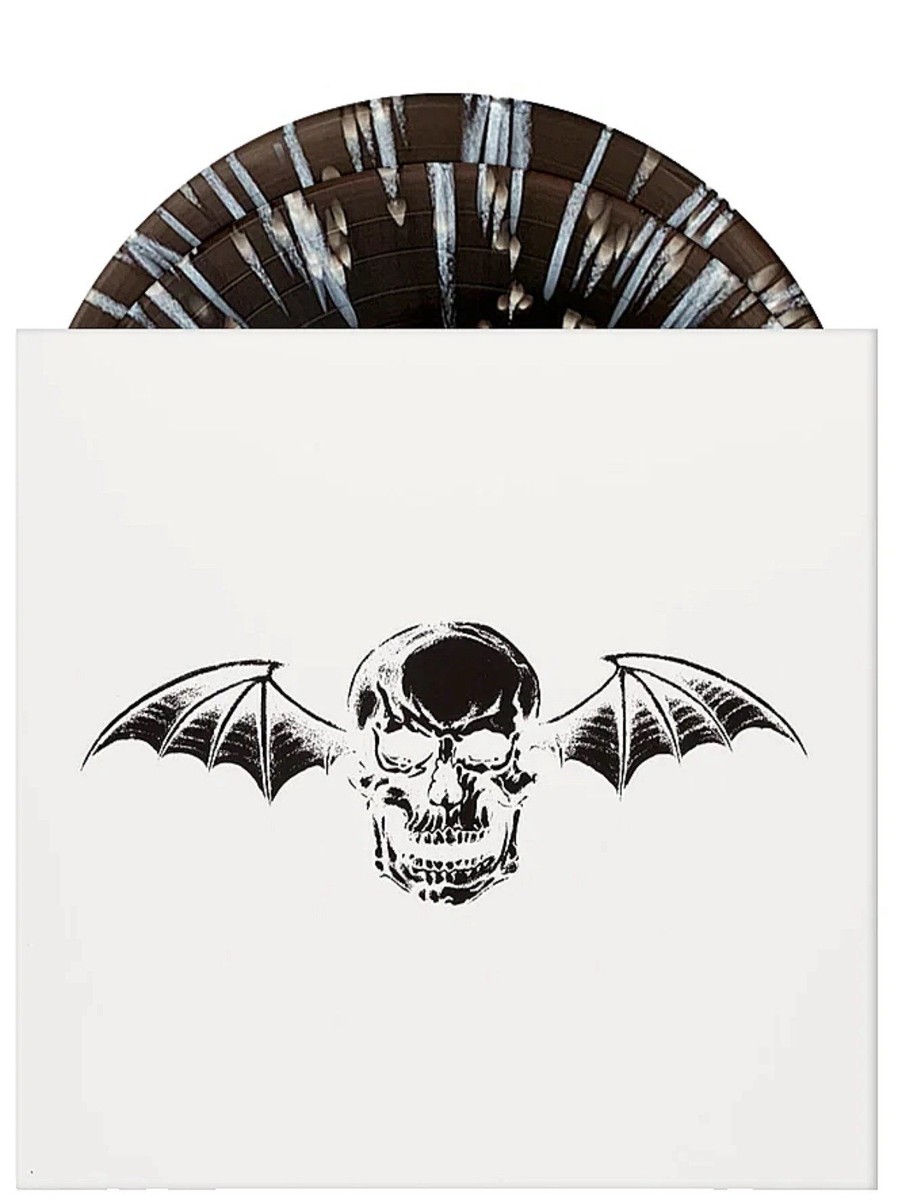 Avenged Sevenfold Self-Titled Black Ice Vinyl White Splatter LP 1