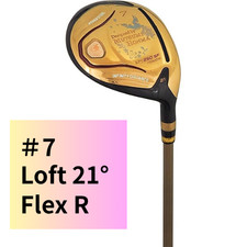 MUTSUMI HONMA MH250SF 7W 21  R Flex Fairway Wood Carbon Shaft Golf Club