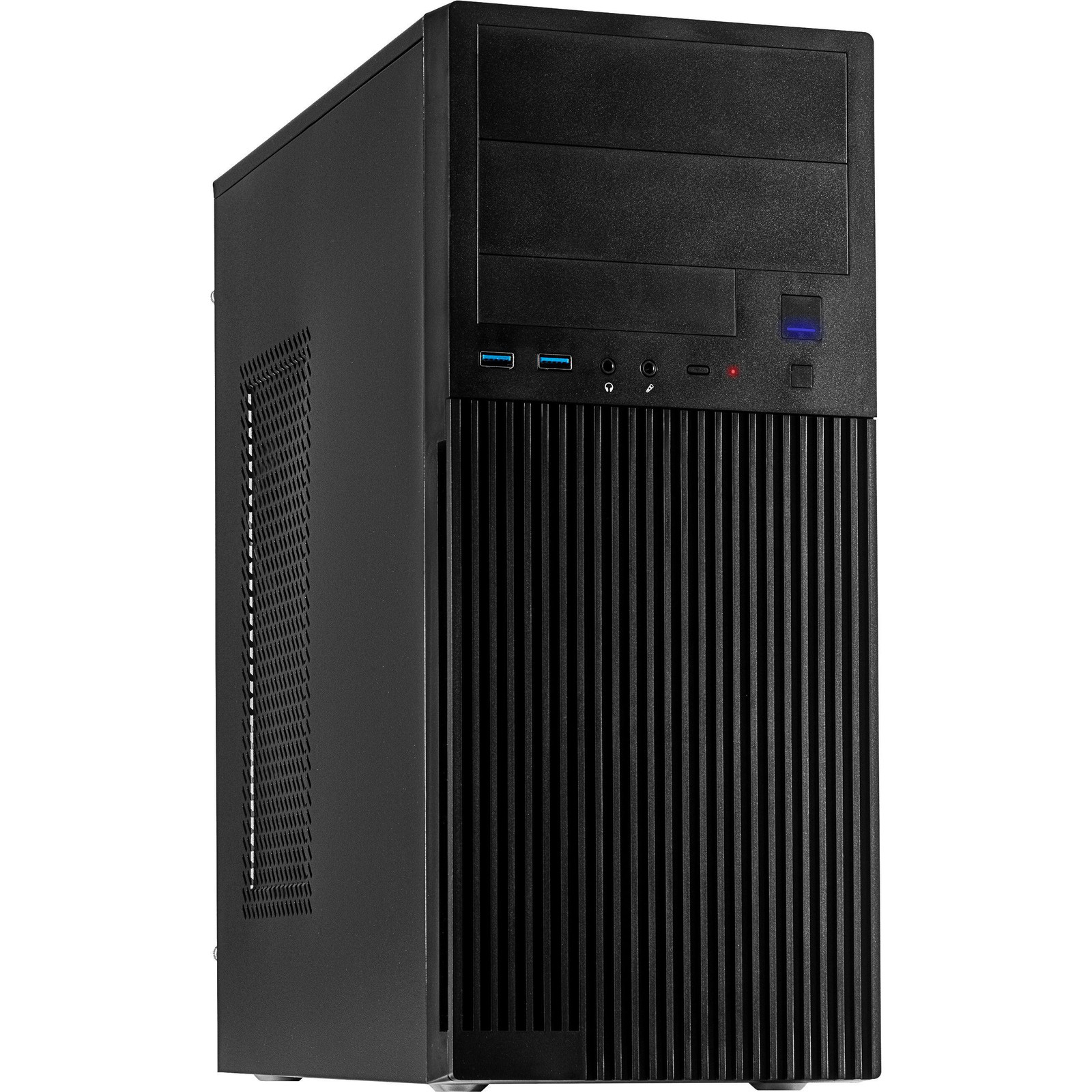 Inter-Tech IT-2815 Линейный ATX Gehuse Schwarz 52535 Мм 5590₽