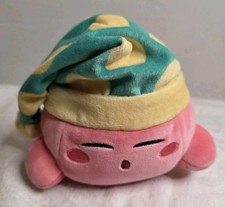 Sleeping Kirby Plush Club Mocchi-Mocchi Tomy Brand Nintendo 6 inch