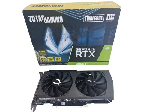 Tarjeta gráfica ZOTAC RTX 3060 Ti 8 GB Twin Edge OC LHR