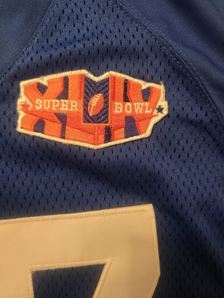 Camiseta deportiva Reggie Wayne Indianapolis Colts Reebok Super Bowl - grande para hombre (48) Foto 4 de 4